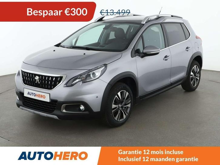 Peugeot 2008 1.2 PureTech Allure (bj 2018, automaat), Auto's, Peugeot, Te koop, ABS, Achteruitrijcamera, Airbags, Airconditioning