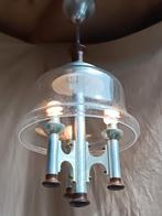 Grande lampe suspendue vénitienne Mazzega Murano, Enlèvement ou Envoi