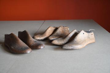 oude schoenmallen - 3 paar beschikbaar voor biedingen