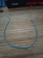 Ze heeft het uitgemaakt., Handtassen en Accessoires, Kettingen, Ophalen of Verzenden, Zo goed als nieuw, Grijs, Overige materialen