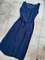 Cora Kemperman blauwe transparante jurk maat M, Kleding | Dames, Jurken, Maat 38/40 (M), Blauw, Ophalen of Verzenden, Onder de knie