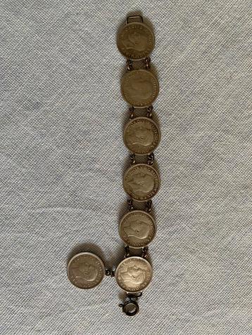 Munten armband, Postzegels en Munten, Ophalen of Verzenden, Munten
