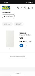 Ikea keukendeur, Ophalen