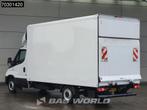 Iveco Daily 35S16 Laadklep Automaat 160PK Bakwagen Airco Cam, Auto's, Bestelwagens en Lichte vracht, Automaat, Stof, Gebruikt