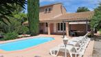 Villa piscine privée 10km Mer, Vakantie, Dorp, 7 personen, Wasmachine, Languedoc-Roussillon