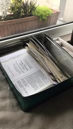 Doos bidprentjes, Verzamelen, Bidprentjes en Rouwkaarten, Ophalen of Verzenden