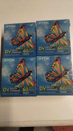 TDK - Mini DV Cassette - 60 Min - LP 90 Min, Audio, Tv en Foto, Videocamera's Digitaal, Full HD, Band, Disc of Geheugen, Ophalen