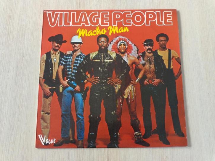 Village People – Macho Man, Cd's en Dvd's, Vinyl | R&B en Soul, Gebruikt, R&B, 1960 tot 1980, 12 inch, Ophalen of Verzenden