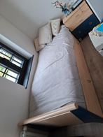 Slaapkamer, Huis en Inrichting, Slaapkamer | Complete slaapkamers, Hout met blauwe accenten, Gebruikt, Eenpersoons, Ophalen