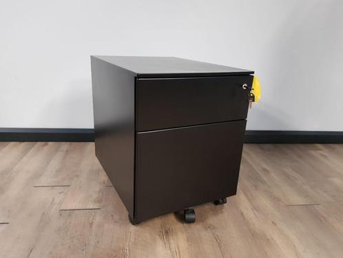 Metalen ladeblok lade + dossierlade (Zwart), Computers en Software, Laptoptafels, Ophalen of Verzenden