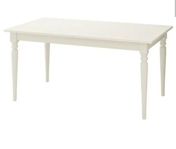 Uitschuifbare eet tafel ingatorp 155/215 x 87, Huis en Inrichting, Tafels | Eettafels, Ophalen