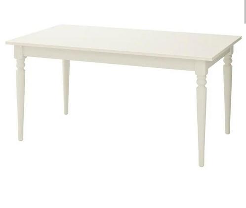 Uitschuifbare eet tafel ingatorp 155/215 x 87, Huis en Inrichting, Tafels | Eettafels, Ophalen