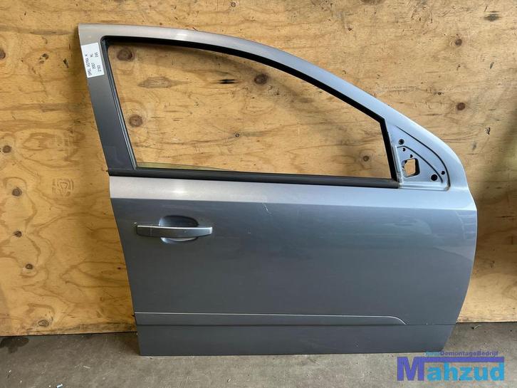 OPEL ASTRA H Rechts voor deur portier grijs Z163 2004-2014, Auto-onderdelen, Carrosserie, Deur, Opel, Gebruikt, Ophalen of Verzenden