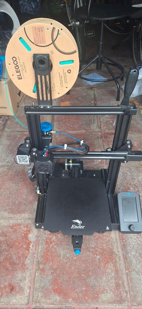Upgraded Creality Ender 3 V2 3D-printer, Computers en Software, 3D Printers, Gebruikt, Ophalen