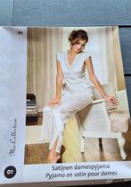 Pyjama blanc en satin - T. 44 - NEUF !, Vêtements | Femmes, Taille 42/44 (L), Enlèvement ou Envoi, Neuf