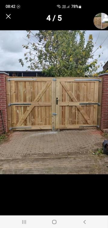 Tuinpoorten  beschikbaar voor biedingen
