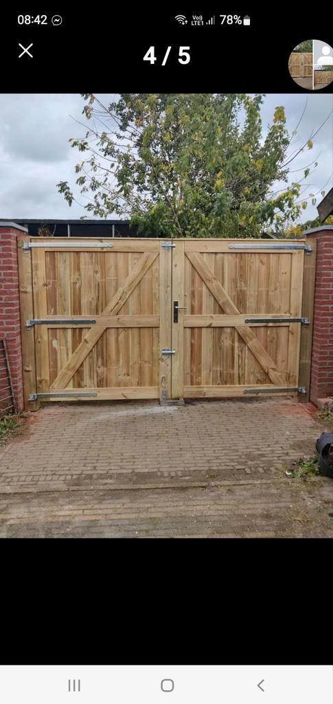 Tuinpoorten, Tuin en Terras, Tuinpoorten, Ophalen of Verzenden