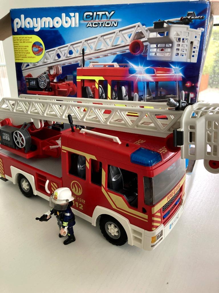 Camion de pompiers Playmobil 9463 Jouet d'occasion Revaltoys