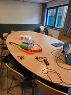 Zeer grote vergadertafel 360 bij 180 cm kleur licht hout, Enlèvement