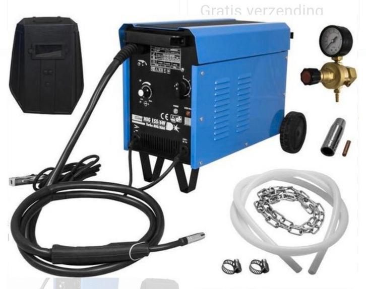 Professionele Mig lasapparaat, Doe-het-zelf en Bouw, Gereedschap | Freesmachines, Ophalen of Verzenden