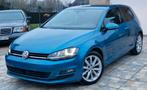 Vw golf 7 met automaat  met vele opties deal onderhouden, Auto's, Automaat, Zwart, Blauw, Leder en Stof