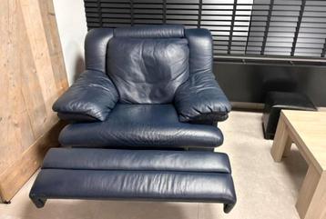 Luxery Relax Zetel Puur leer – Weggeef prijs! beschikbaar voor biedingen