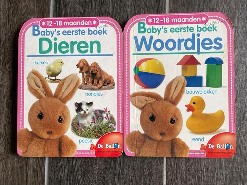 Baby’s eerste boek: Dieren + Woordjes, Livres, Livres pour enfants | 0 an et plus, Comme neuf, Enlèvement ou Envoi