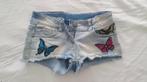 Hotpants kort broekje vlinders maat 104 110, Ophalen of Verzenden, Zo goed als nieuw