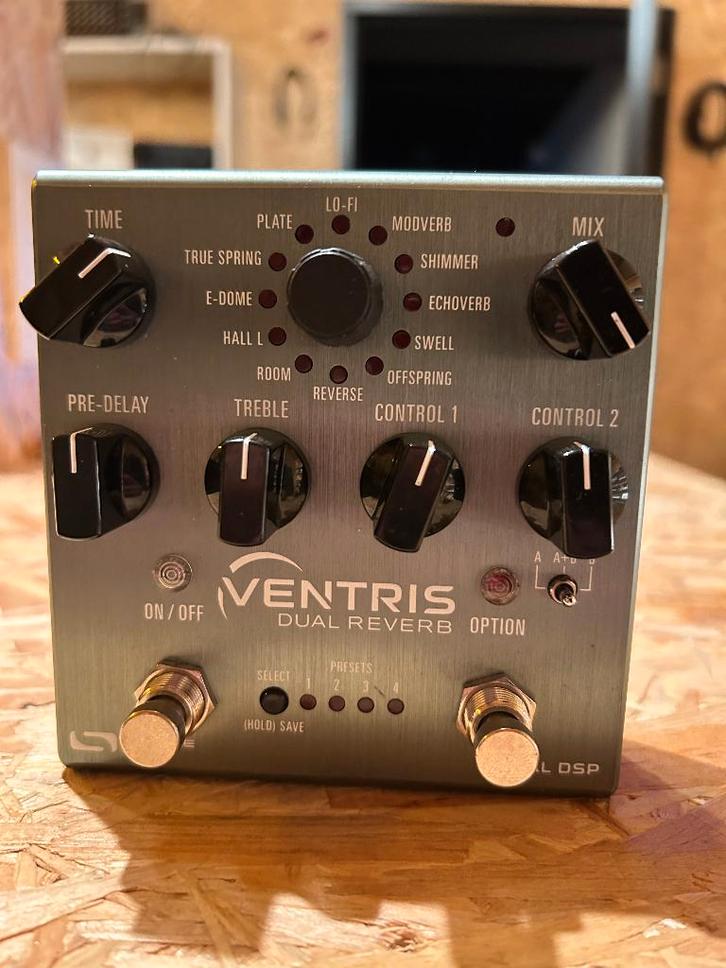 Ventris Dual Reverb, Musique & Instruments, Modules de son, Comme neuf, Autres marques, Enlèvement ou Envoi