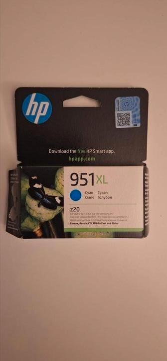 HP 951XL originele high-capacity cyaan inktcartridge beschikbaar voor biedingen