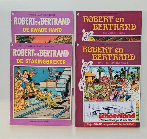 Strips : Robert en Betrand / Willy Vandersteen ( 4  stuks ), Boeken, Stripverhalen, Zo goed als nieuw, Ophalen of Verzenden