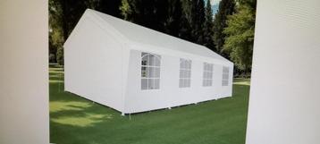 Partytent 4 x 8 m beschikbaar voor biedingen