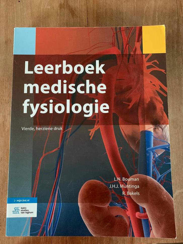 L.N. Bouman - Leerboek medische fysiologie, Boeken, Wetenschap, Zo goed als nieuw, Ophalen of Verzenden