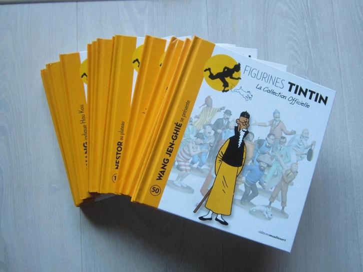 Livret d'accomp. des figurines Tintin avec certif. - 2,50Eur, Collections, Personnages de BD, Neuf, Autres types, Tintin, Enlèvement ou Envoi