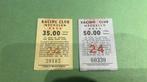 Oude tickets RC Racing Mechelen, Verzenden, Gebruikt