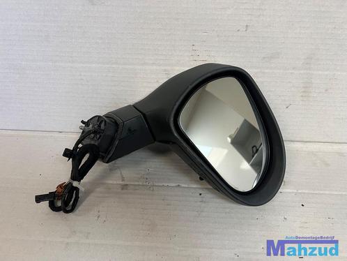 PEUGEOT 207 zilver EZR 3Deurs rechts spiegel 2006-2015, Auto-onderdelen, Spiegels, Peugeot, Gebruikt, Ophalen of Verzenden