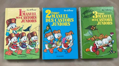 Walt Disney … Manuel des Castors Juniors 1 / 2 / 3, Verzamelen, Disney, Zo goed als nieuw, Ophalen