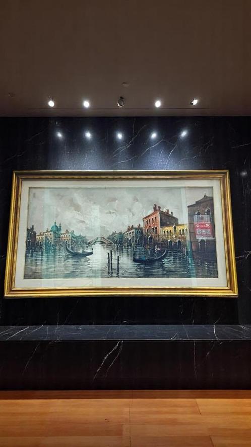 Antonio DeVity - A. Devity – Olieverf op doek – Canal Grande, Antiek en Kunst, Kunst | Schilderijen | Klassiek, Ophalen