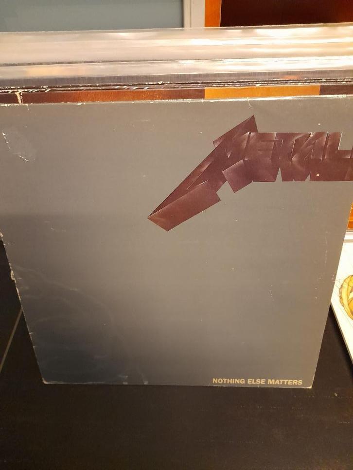12" - metallica - nothing else matters, Cd's en Dvd's, Vinyl | Hardrock en Metal, Gebruikt, Ophalen of Verzenden