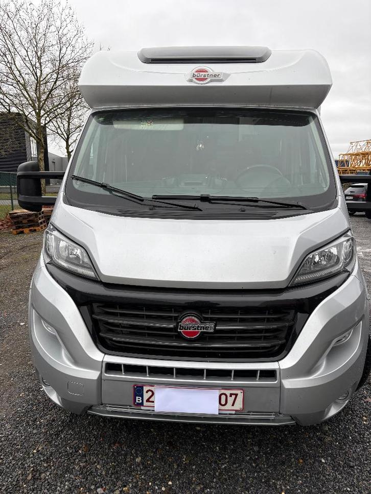 Mobilhome, Caravans en Kamperen, Mobilhomes, Particulier, tot en met 4, Half-integraal, Bürstner, Fiat, Diesel, Handgeschakeld