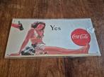 Metalen reclameborden coca cola, Verzamelen, Ophalen of Verzenden, Nieuw, Reclamebord