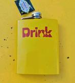 Gele Heupfles / flacon : drink, Ophalen of Verzenden, Nieuw