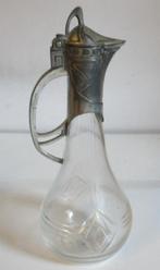 art nouveau WMF karaf karafje klein model   42, Antiek en Kunst, Antiek | Glaswerk en Kristal, Verzenden