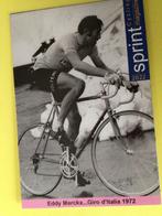 wielerkaart 1972 giro team molteni  eddy merckx, Verzenden, Zo goed als nieuw