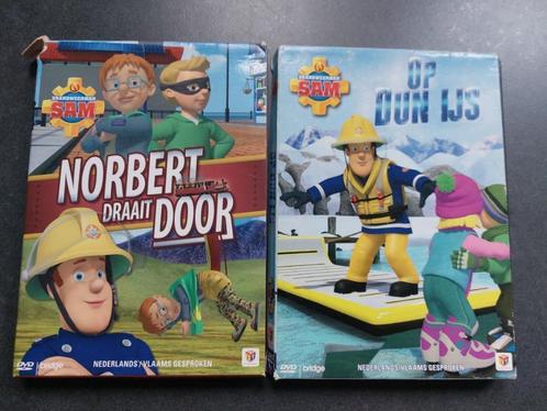 2 Dvd's Brandweerman Sam, Cd's en Dvd's, Dvd's | Kinderen en Jeugd, Zo goed als nieuw, Tv fictie, Avontuur, Ophalen