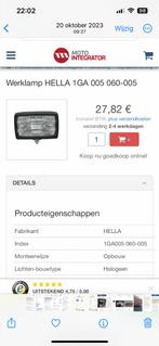 Werklampen, Ophalen, Nieuw