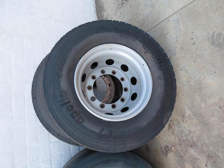 Set 315/70r22.5 banden op velg, Auto-onderdelen, Vrachtwagen-onderdelen, Gebruikt, Ophalen