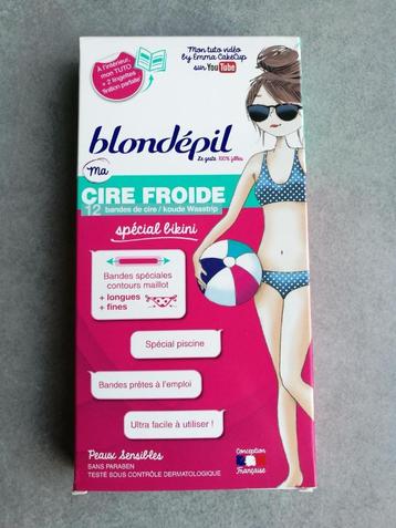 12 koude wasstrips (Blondépil) [NIEUW] beschikbaar voor biedingen