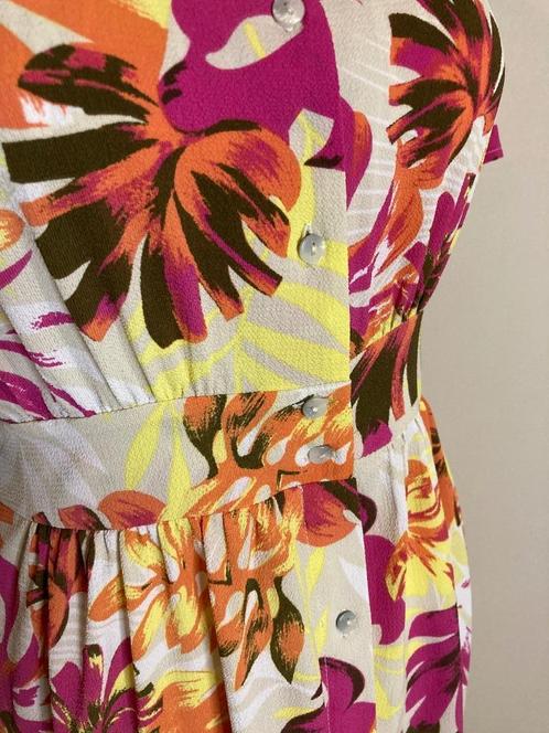 Fleurig lang kleed - Only - maat S , Kleding | Dames, Jurken, Zo goed als nieuw, Maat 36 (S), Onder de knie, Ophalen of Verzenden