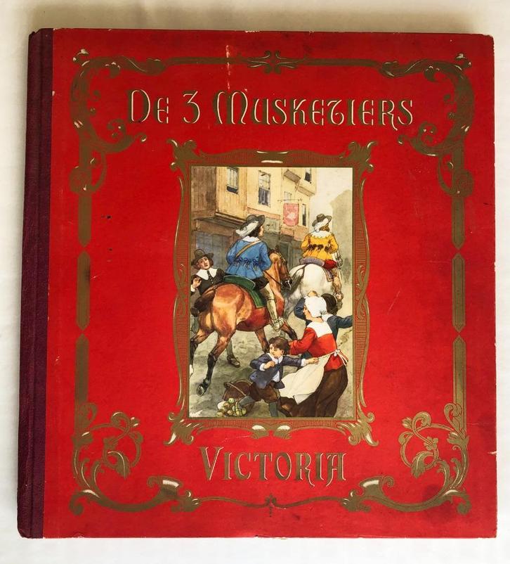 Verzameling Oude Boeken met Chromo's, Boeken, Prentenboeken en Plaatjesalbums, Gelezen, Plaatjesalbum, Ophalen of Verzenden